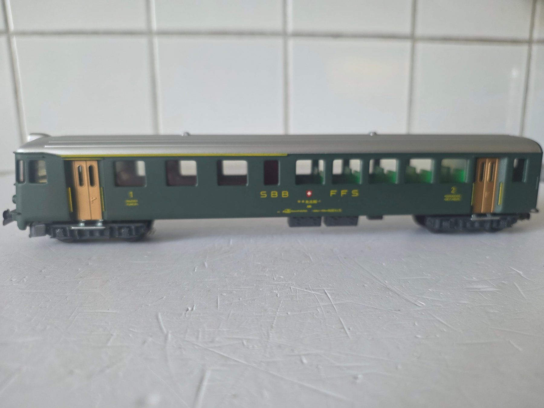 Hag Modellini di ferrovie: Steuerwagen SBB, ABt – Nuovo (secondo la descrizione) da Seuzach venduto da Loeckeli01 1